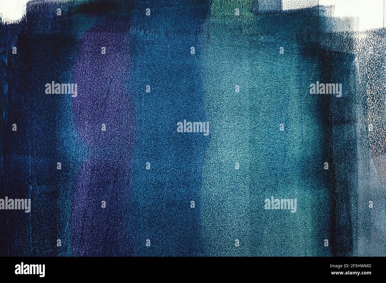 The shades of blue, purple, and green painting Stock Photo - Alamy