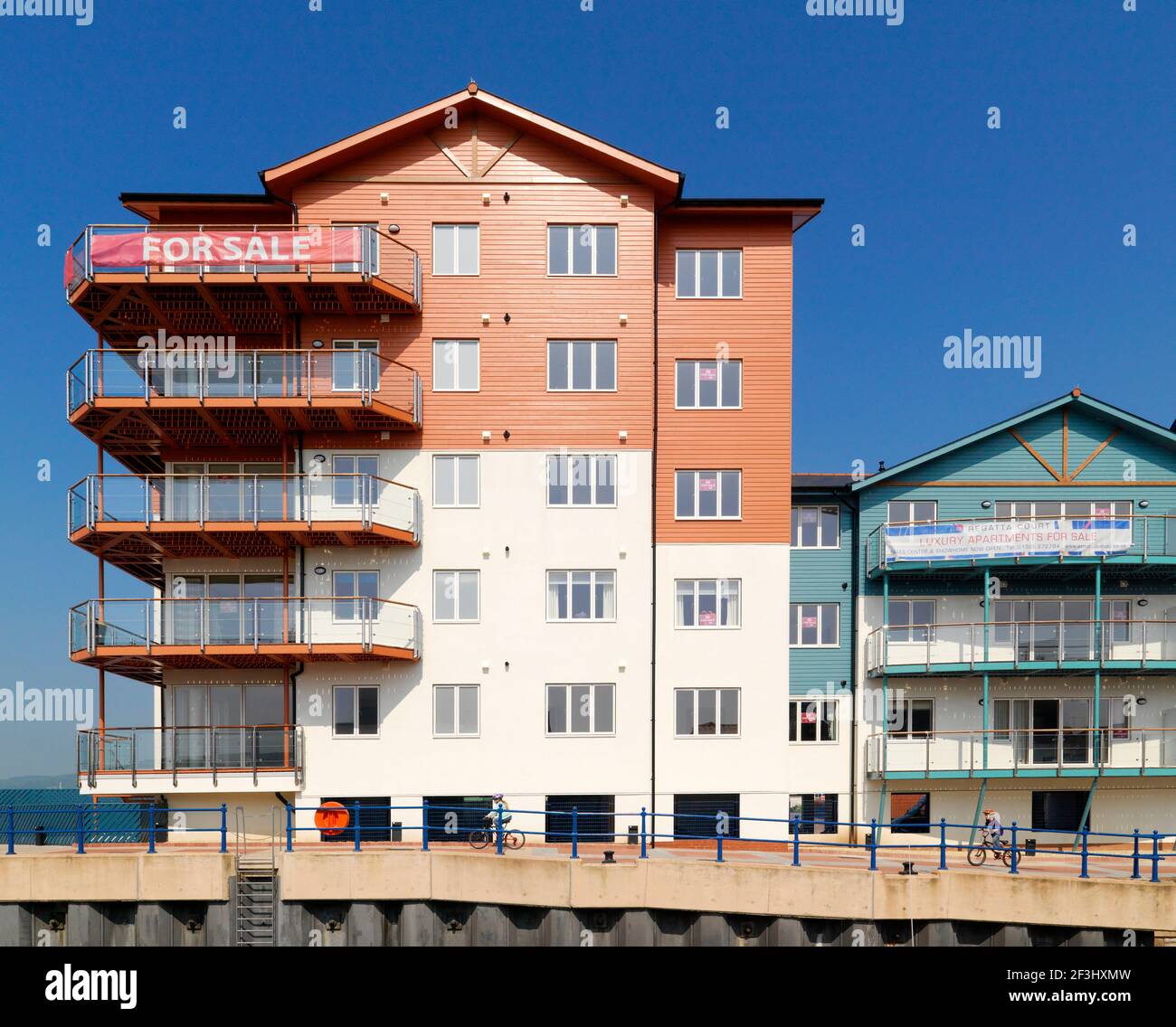 Regatta Court, Exmouth Quay, Devon. 38 contemporary new homes in a