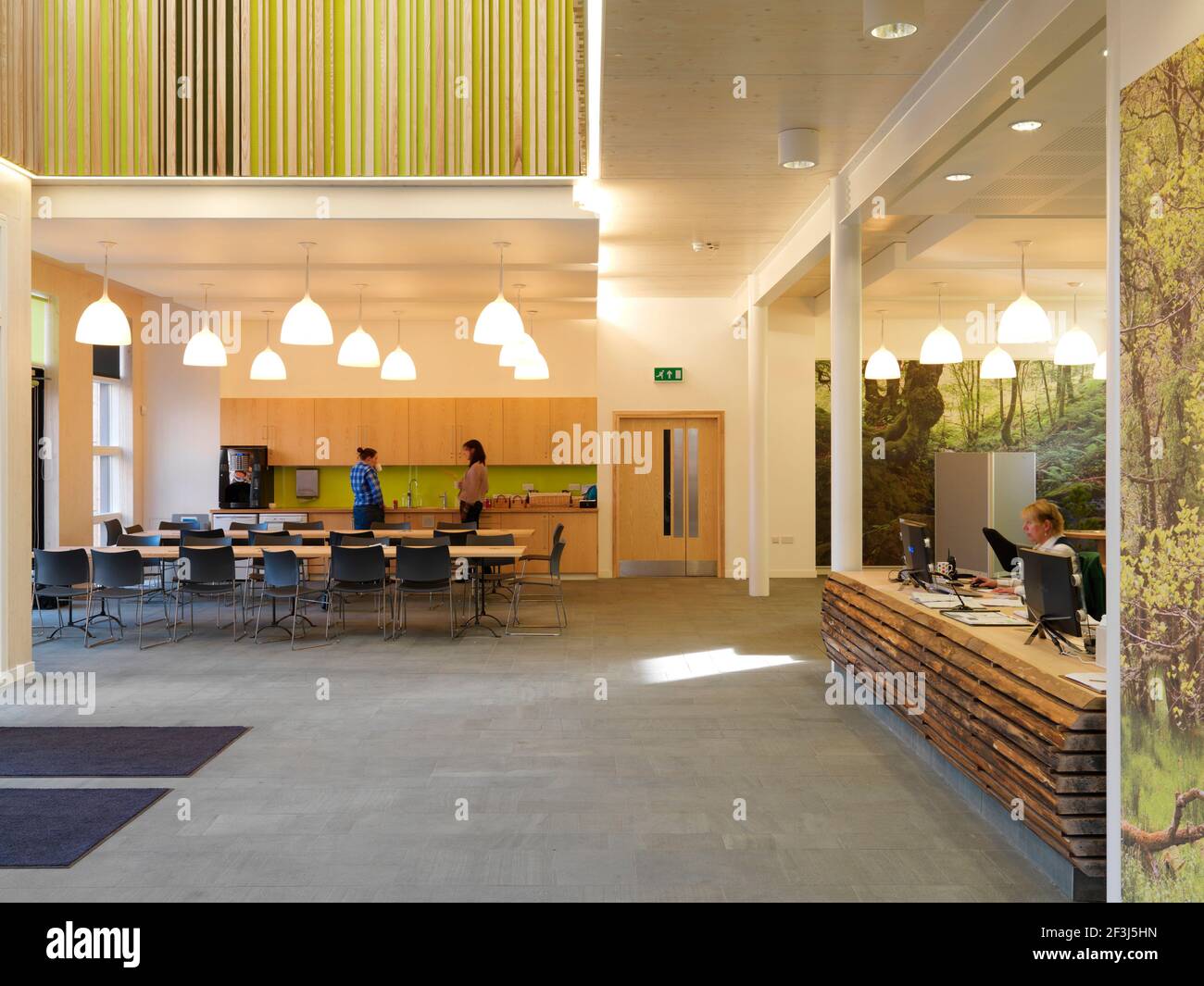 Woodland Trust Headquarters, Grantham Stock Photo Alamy