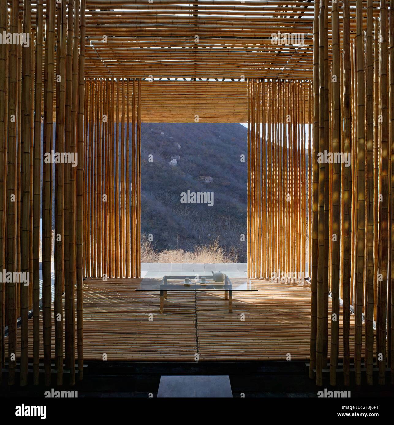 Kengo kuma bamboo house hires stock photography and images Alamy