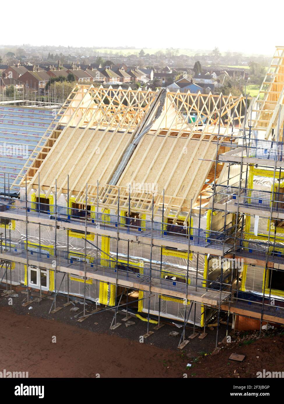 Perryfields New Build Development. New build development of social