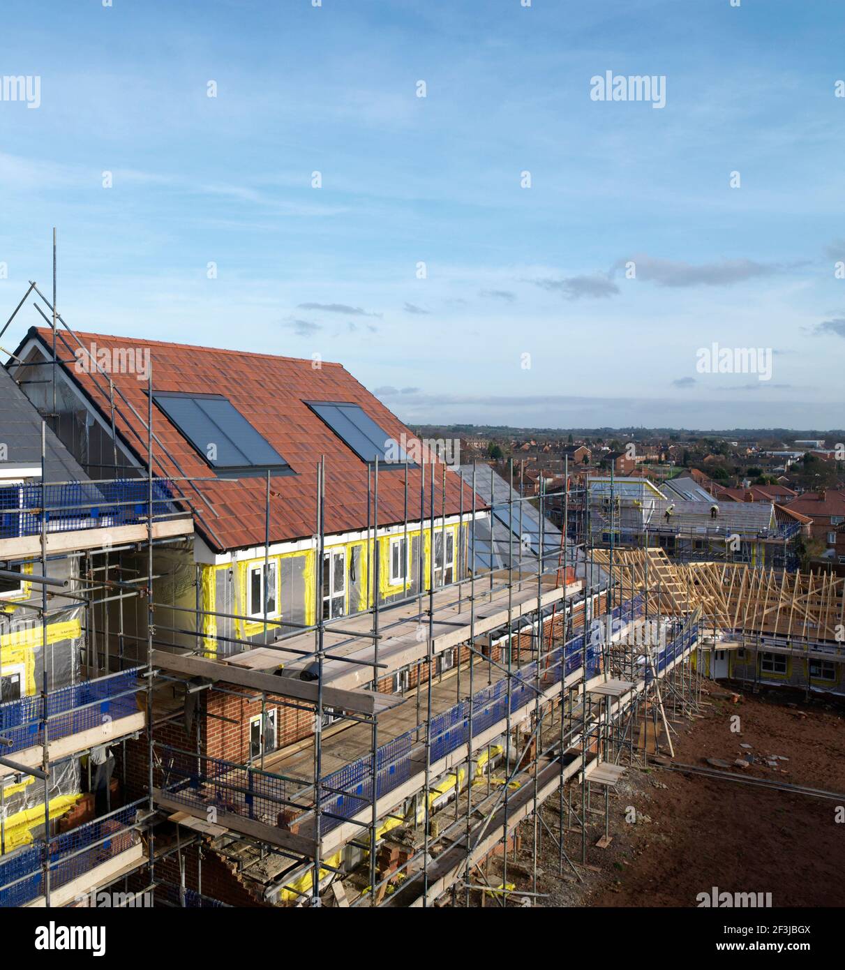 Perryfields New Build Development. New build development of social