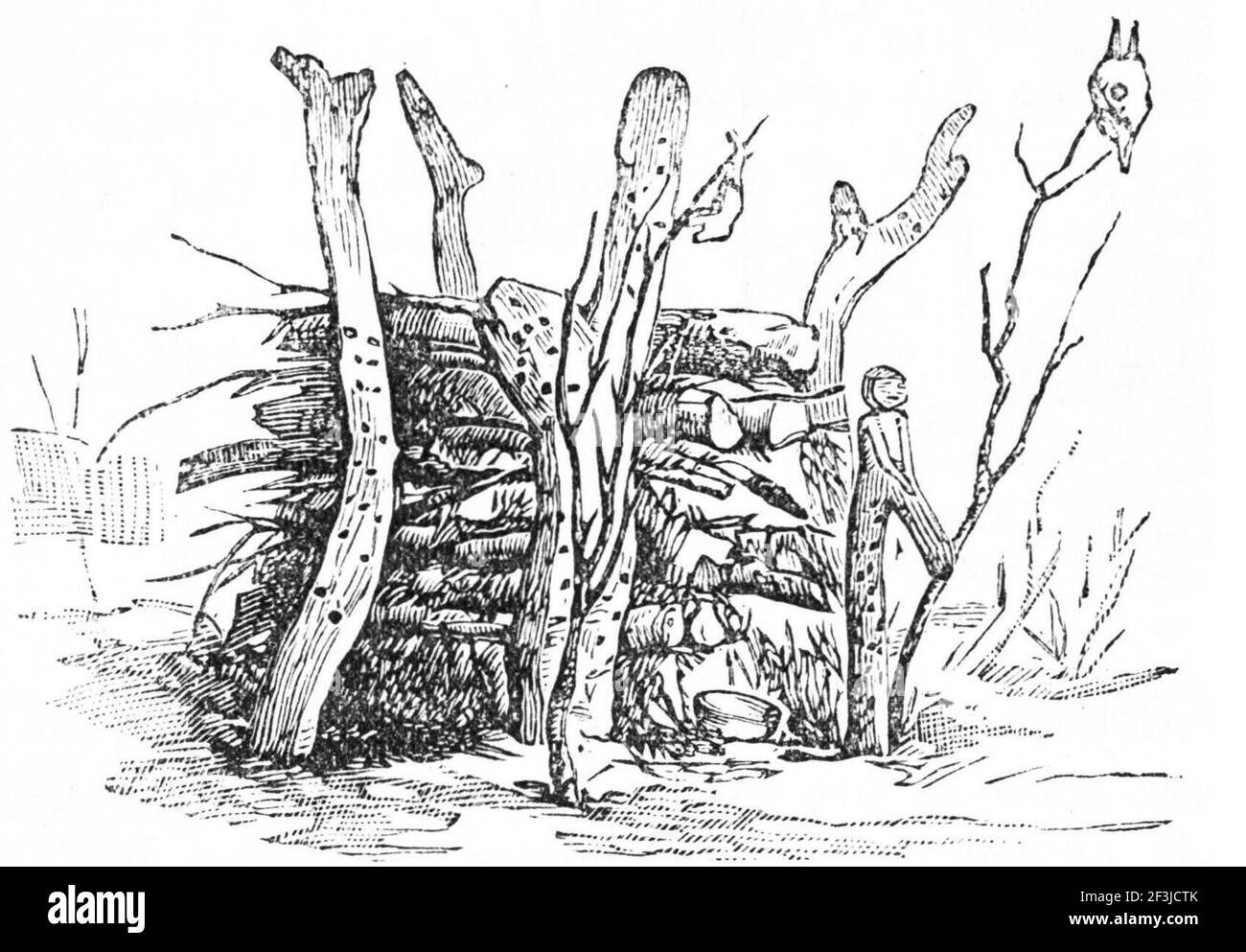 Grave and markers indicating the status of the deceased Stock Photo Alamy