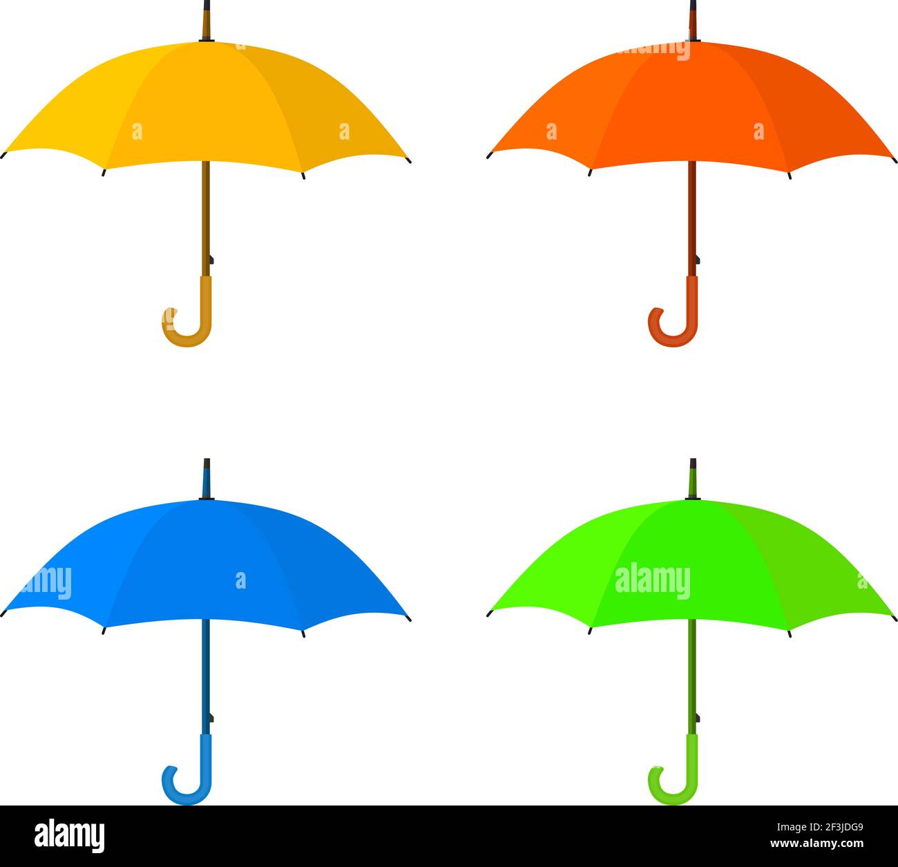Yellow umbrella icon Stock Vector Image & Art - Alamy