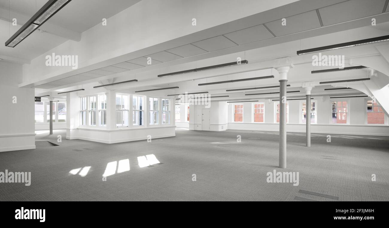 Office space at Elliot House, Manchester, Greater Manchester Stock Photo Alamy