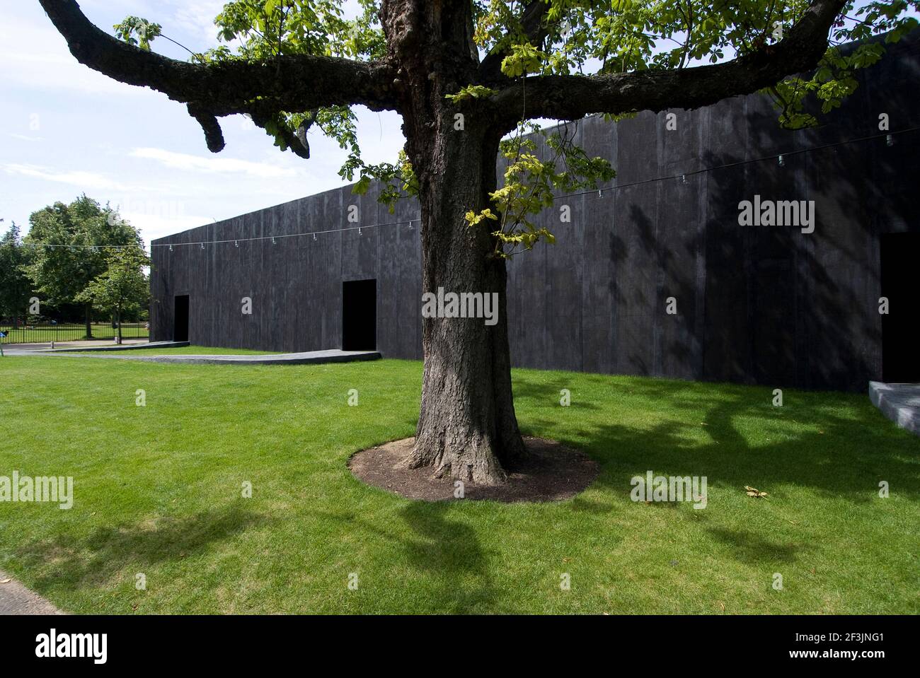 The Serpentine Gallery Pavilion for 2011, designed by Peter Zumthor
