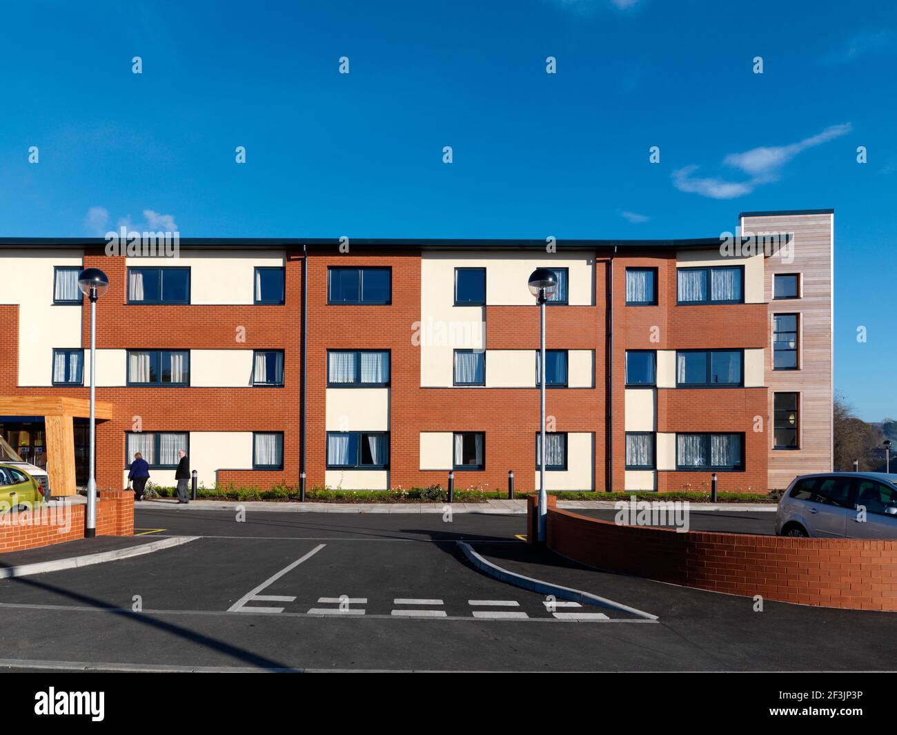 Court, Bradfield Way, Chard Stock Photo Alamy