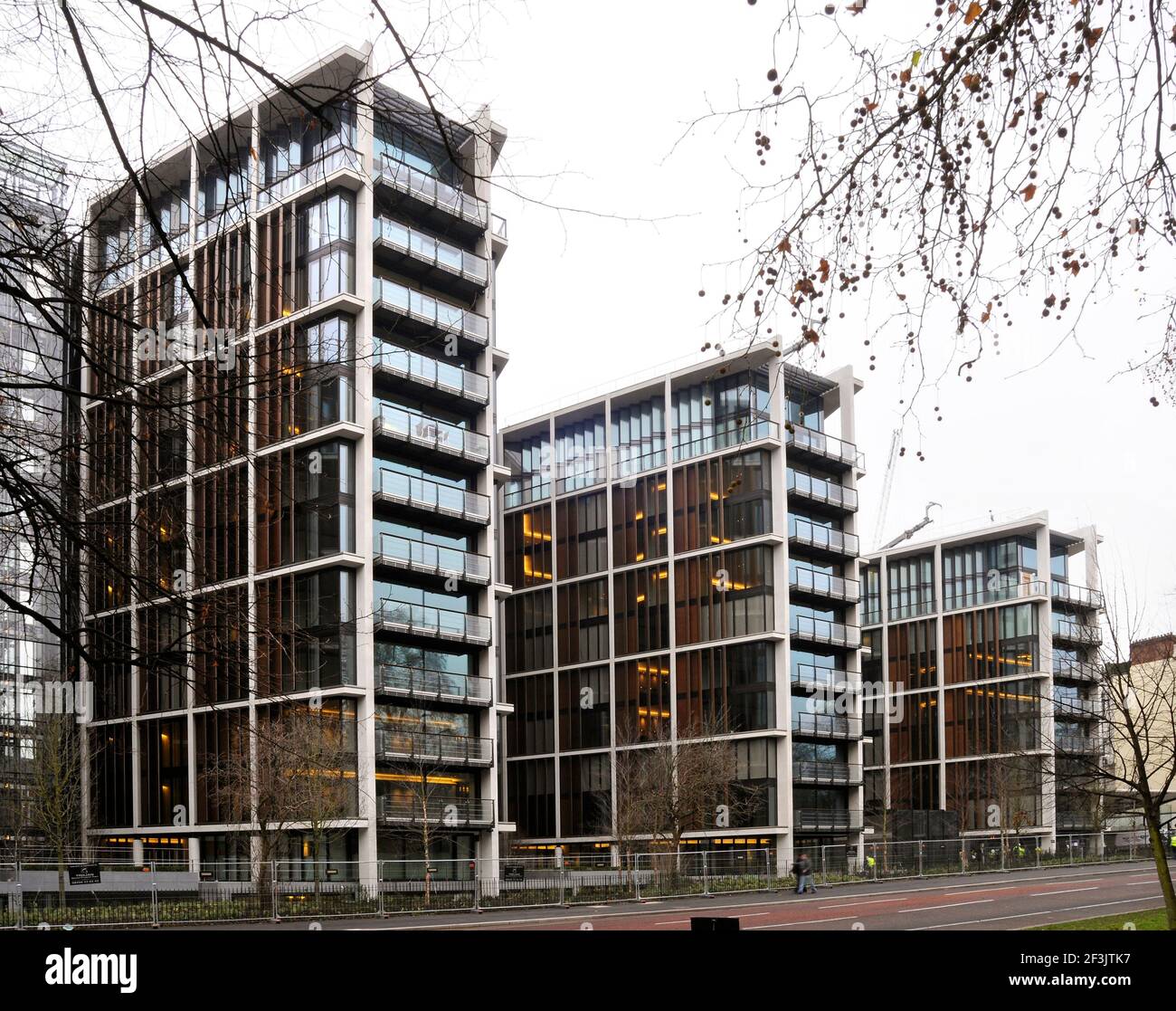 One Hyde Park, London. New apartments at One Hyde Park London Stock