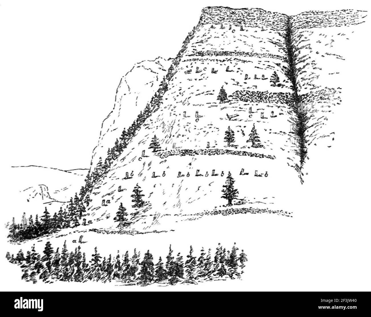 Point of specimen ridge Stock Photo Alamy