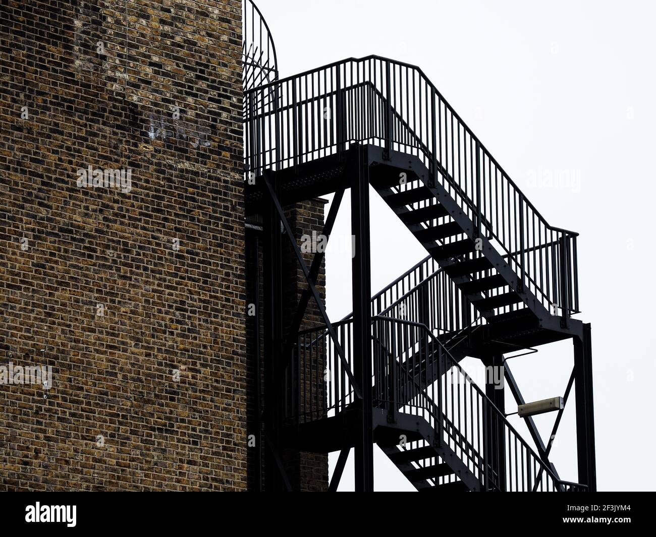 External Fire Escape Stock Photo - Alamy