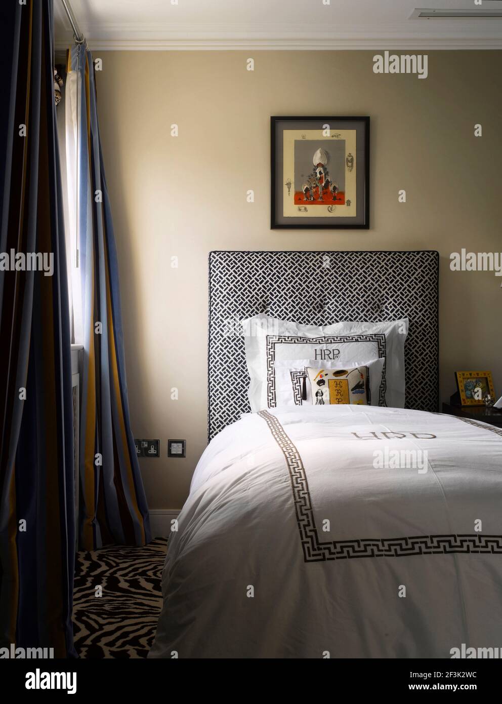 Son's Bedroom in Little Venice House Stock Photo