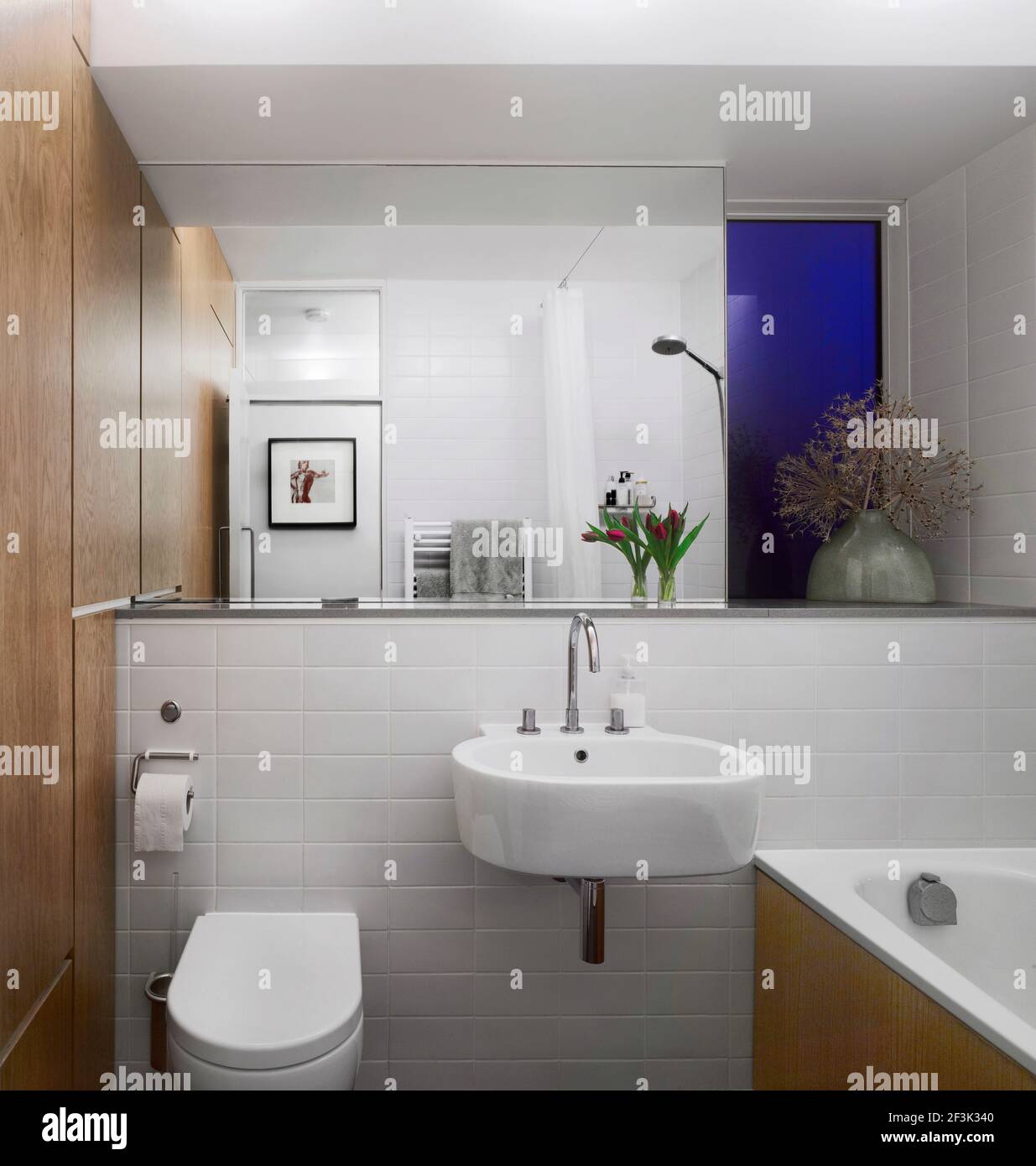 Bathroom in East Dulwich, London, UK Stock Photo Alamy