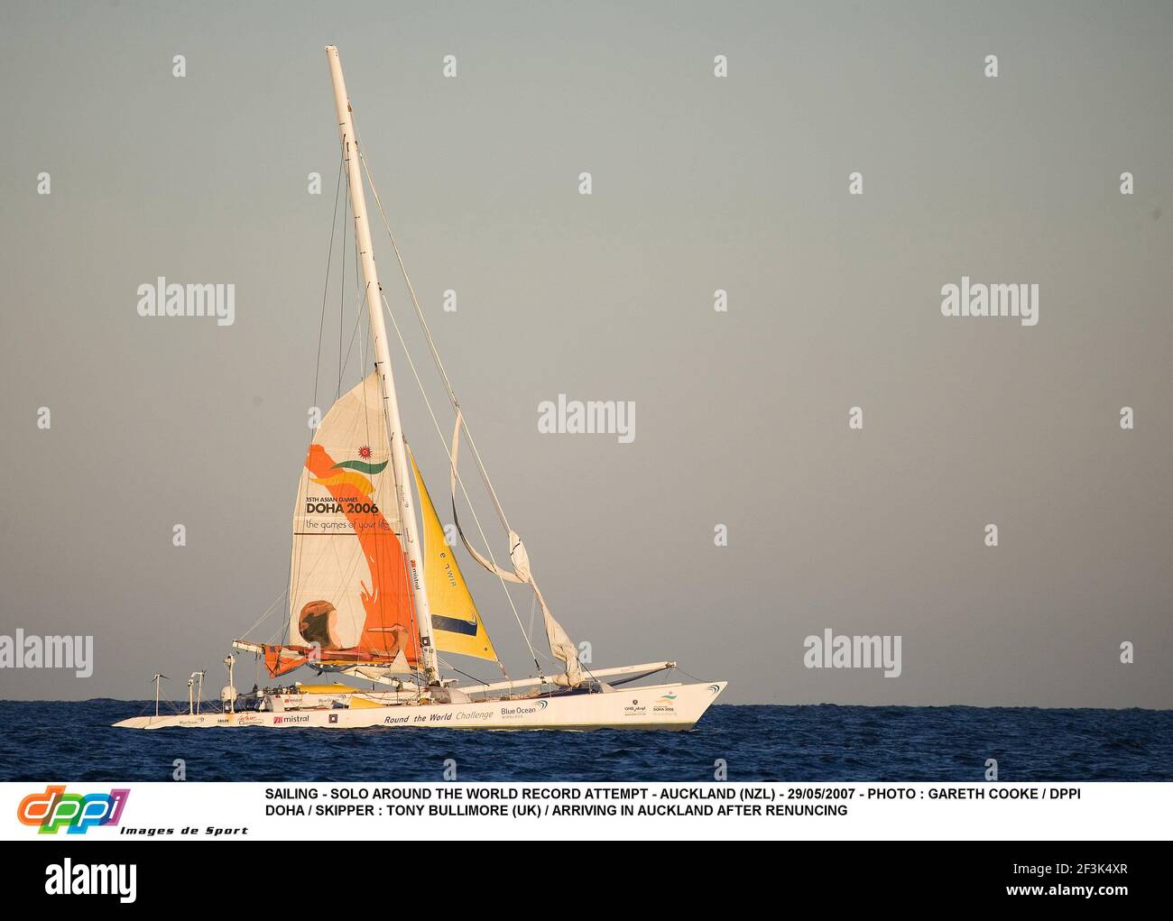 SAILING SOLO AROUND THE WORLD RECORD ATTEMPT AUCKLAND (NZL) 29/05