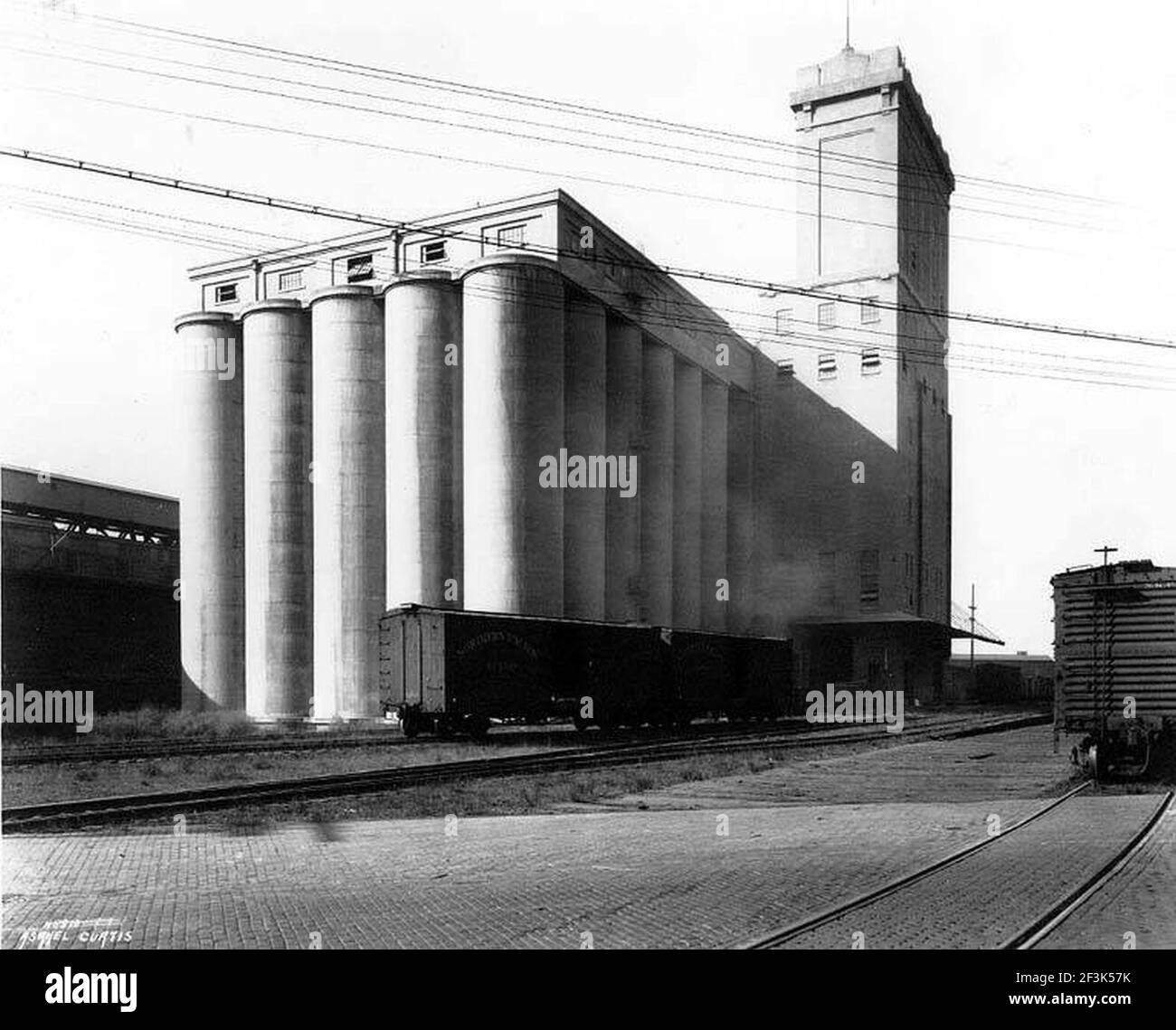 Public Grain Elevators, Seattle Stock Photo Alamy