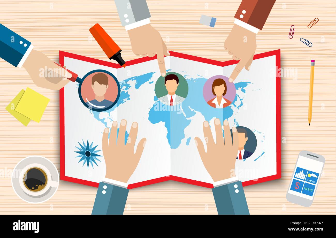 Human resources management concept Stock Vector Image & Art - Alamy
