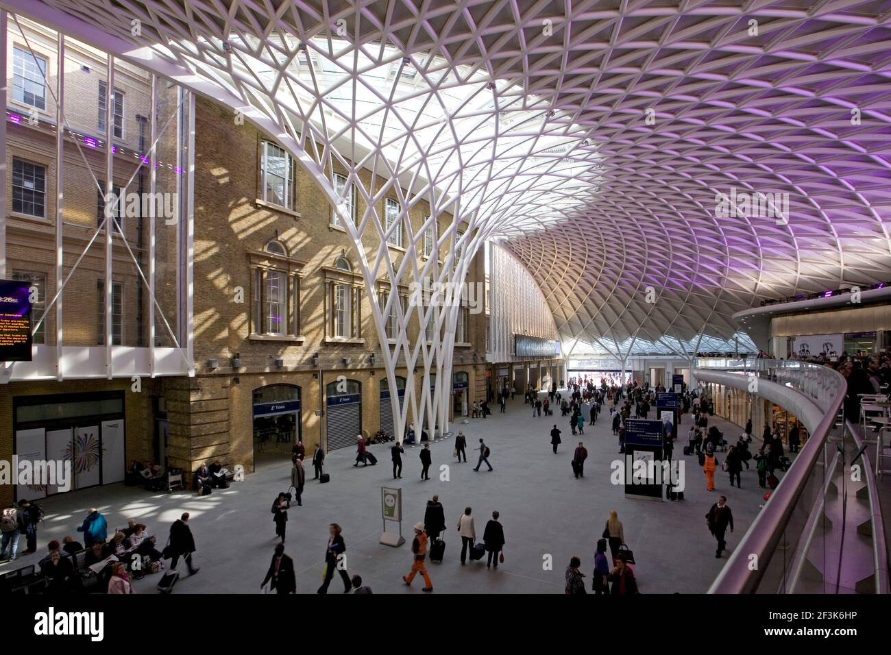 Kings Cross Station redevelopment, London Stock Photo Alamy