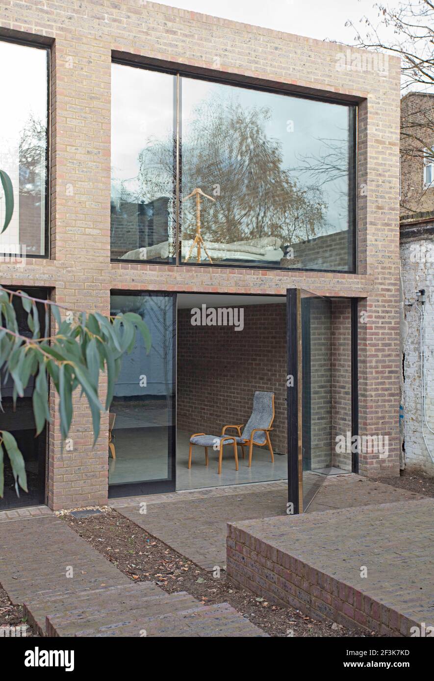 Duggan Morris house Kings Grove, Peckham, London. Photograph shows the