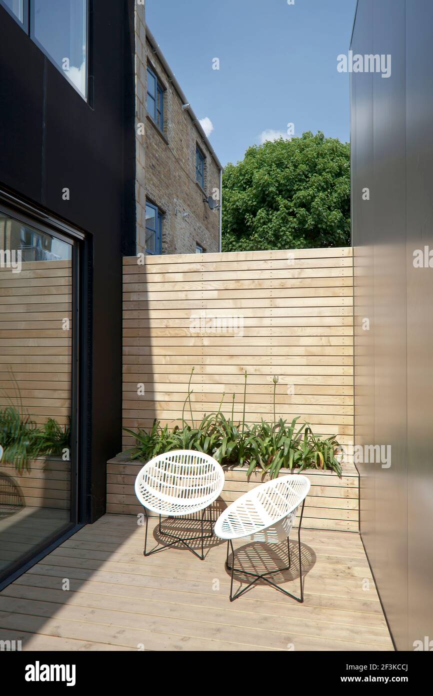 Small modern house, Hackney Stock Photo Alamy