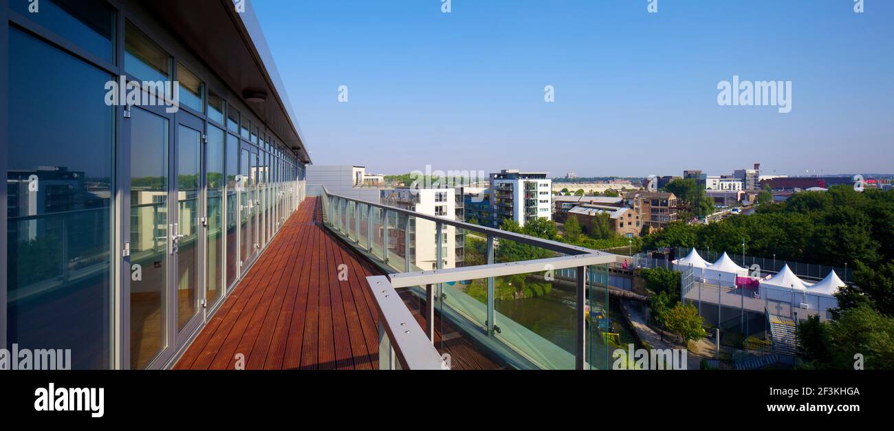 419 Wick Lane, London. New apartments built by Development securities Plc opposite the new Olympic Stadium in London. Stock Photo