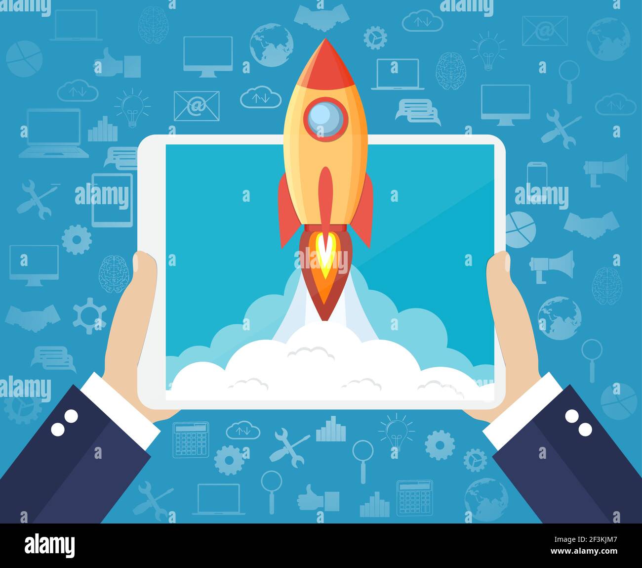 Successful startup business concept Stock Vector Image & Art - Alamy