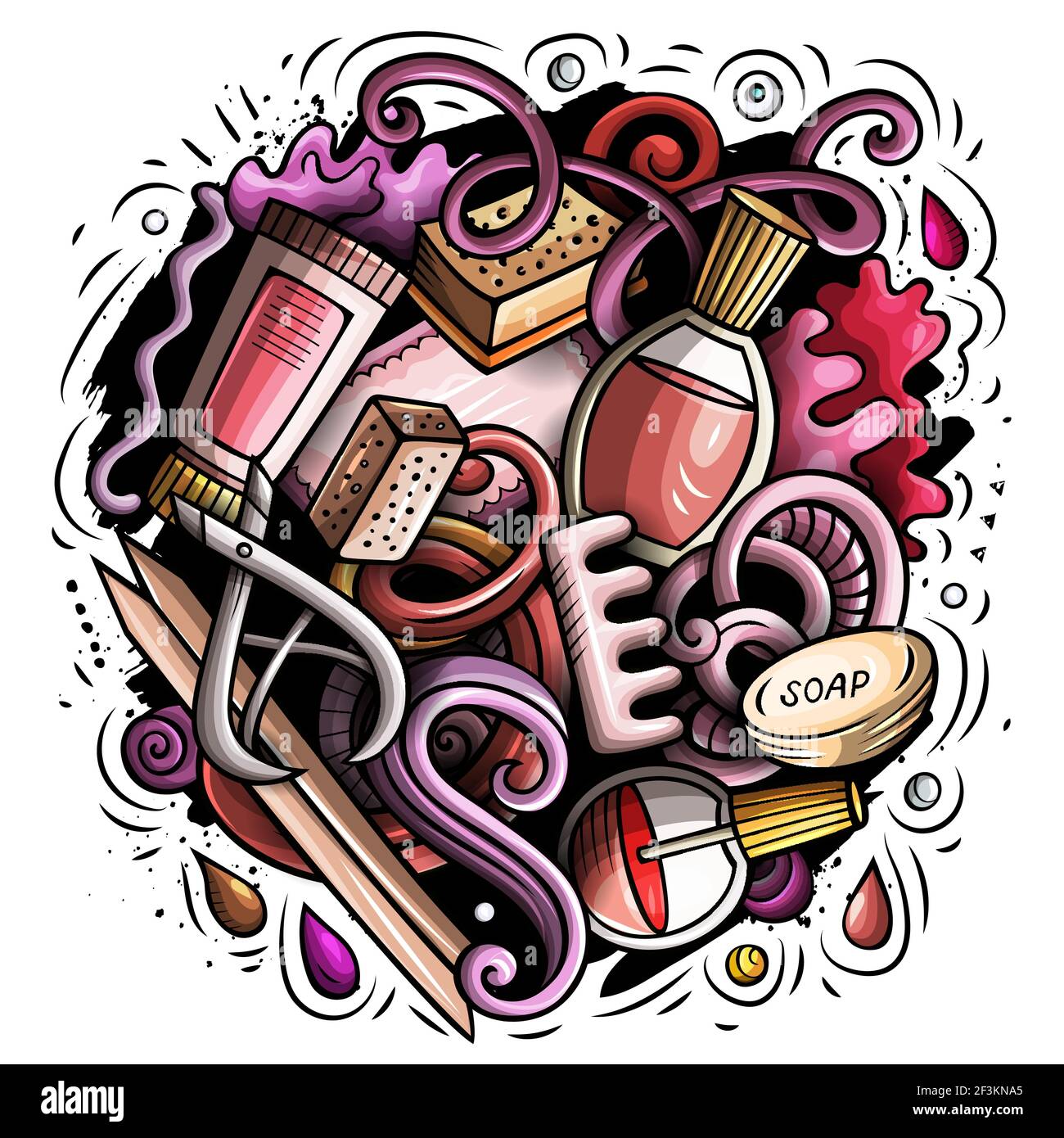 Nail Salon Vector Logo Icon Fingernails Stock Vector (Royalty Free)  505227832 | Shutterstock