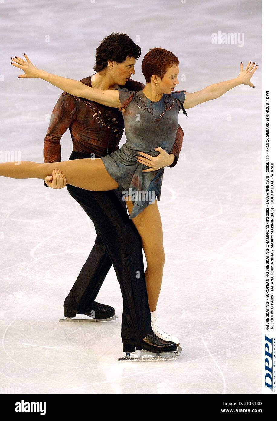 FIGURE SKATING - EUROPEAN FIGURE SKATING CHAMPIONSHIPS 2002 - LAUSANNE ...