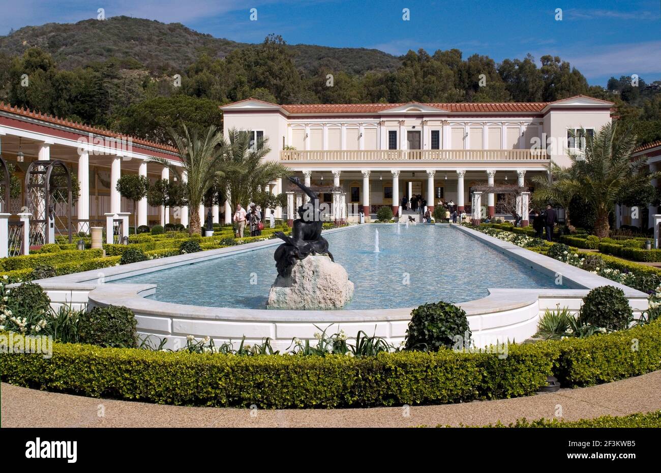 Getty Villa, copy of the Villa dei Papyri, Herculaneum, Greek/Roman