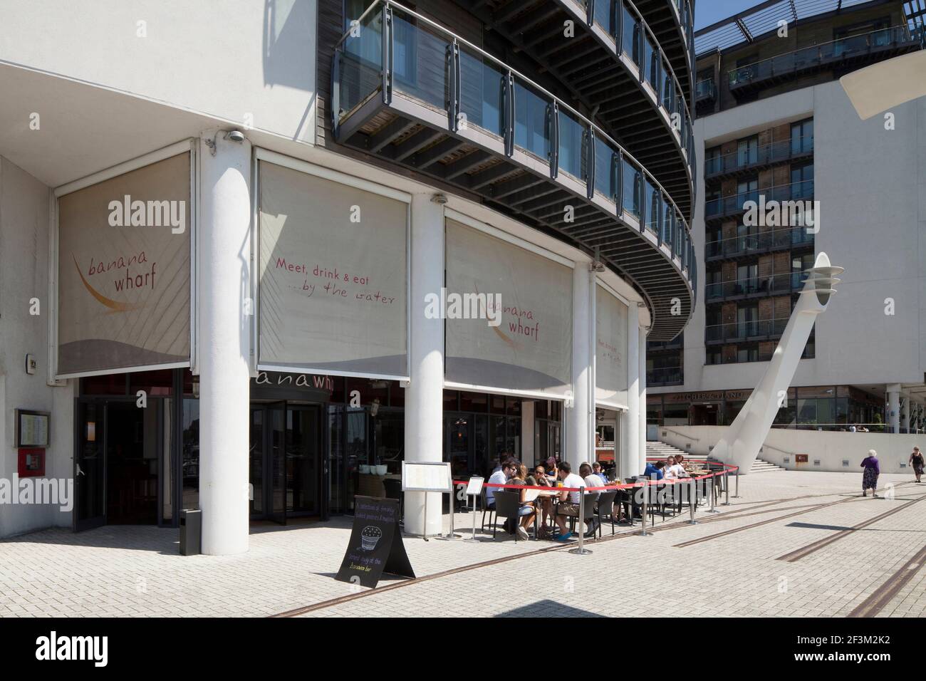 Banana Wharf, Southampton Stock Photo Alamy