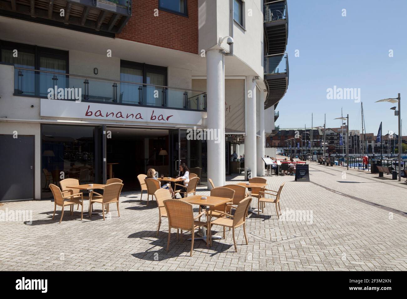 Banana Wharf, Southampton Stock Photo Alamy