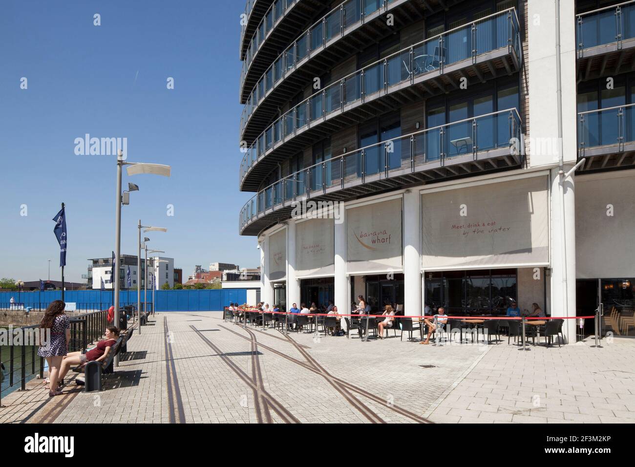 Banana Wharf, Southampton Stock Photo Alamy