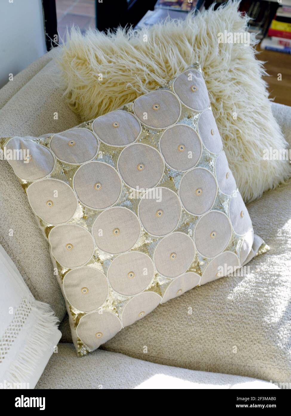 Patterned fabric cushions hires stock photography and images Alamy