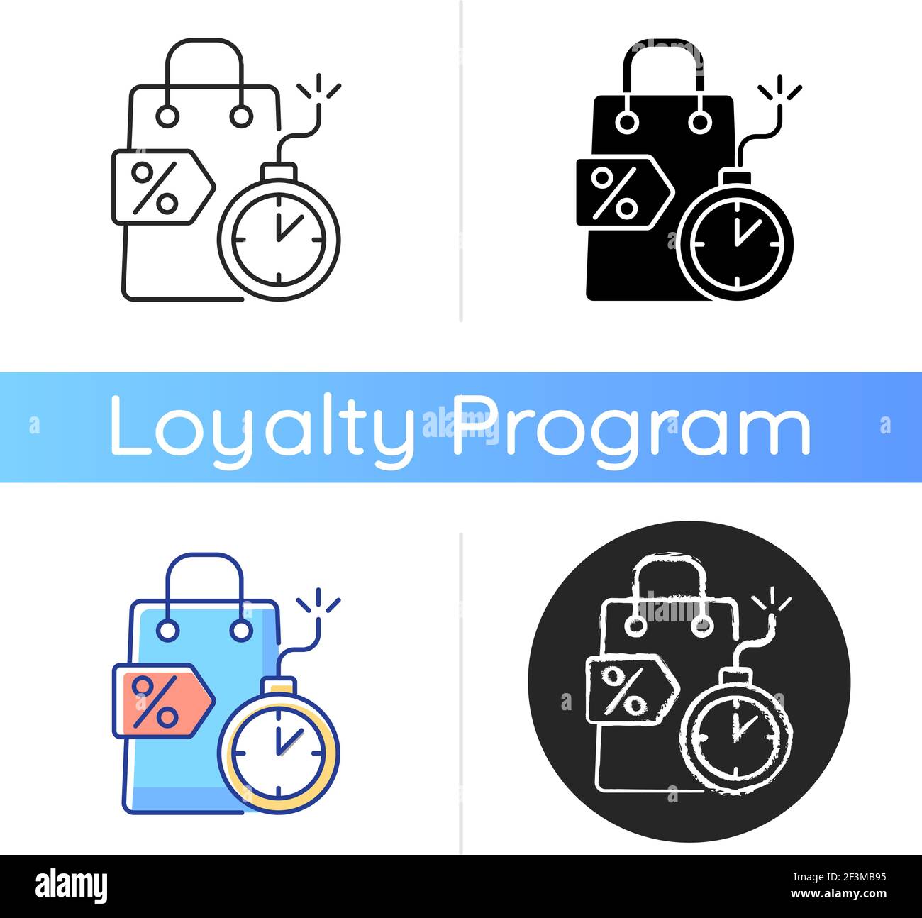 Limited-time offer icon Stock Vector