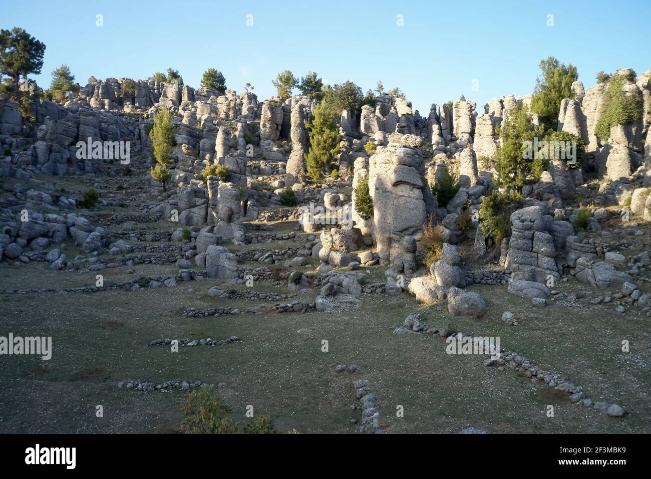 Unique Alamy Spectacular view of valley with unique rock formations Stock Photo - Alamy