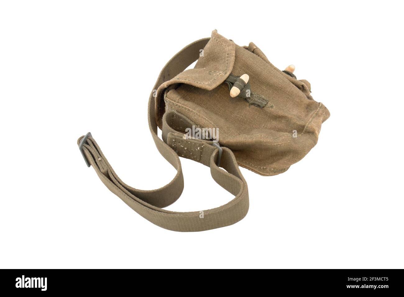 Vintage Red Army ammunition bag for (cartridge)drum of famous soviet submachine gun PPSH41