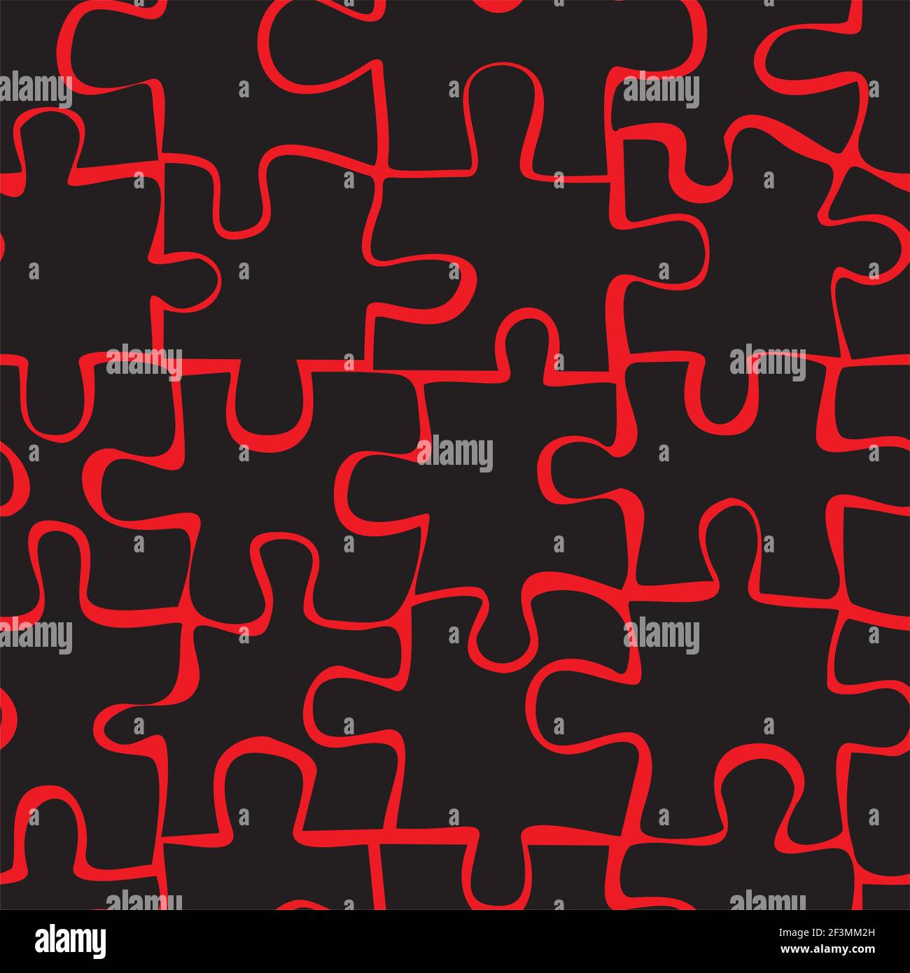 Puzzle seamless pattern Stock Vector Image & Art - Alamy