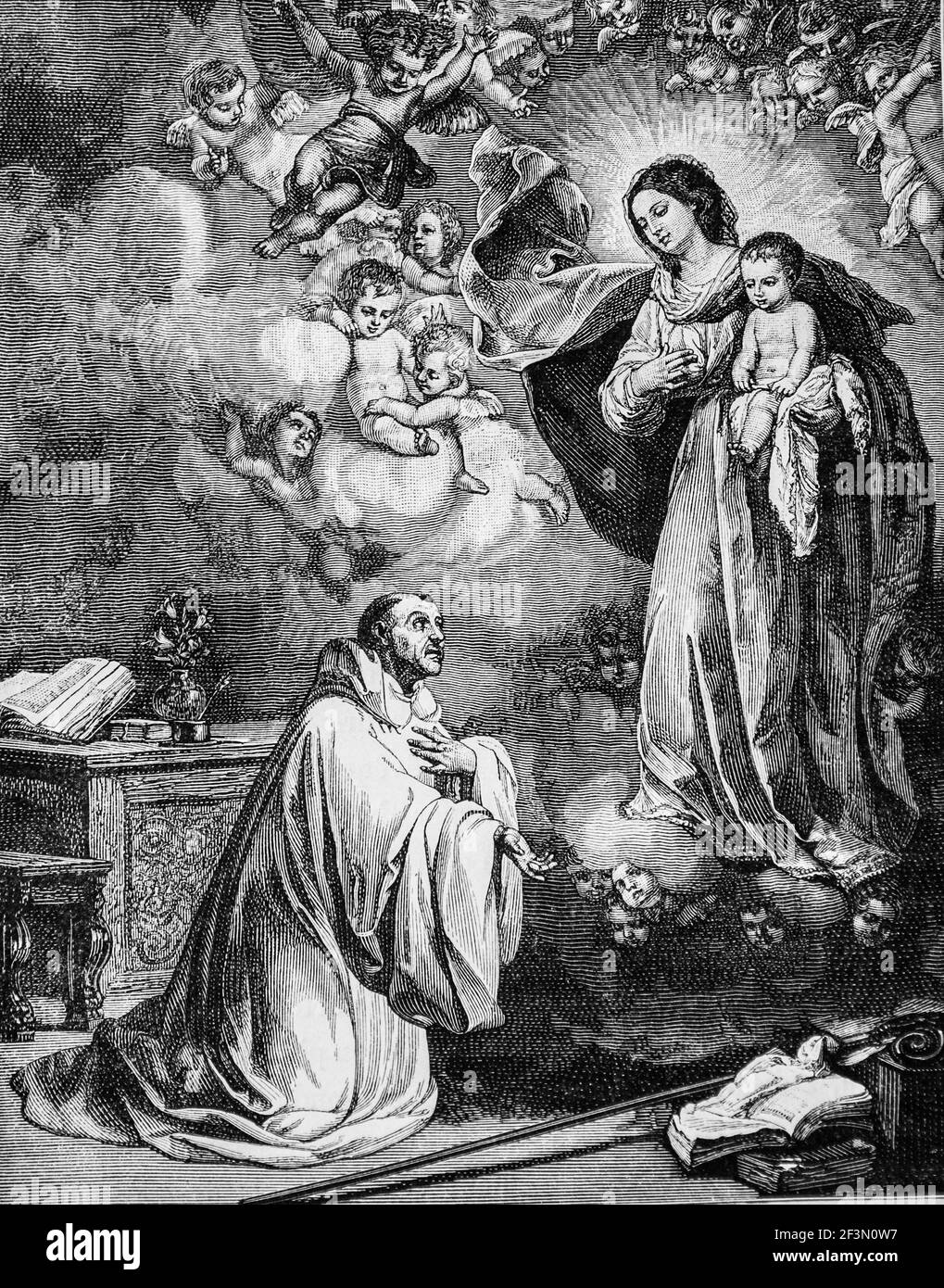La vie de la vierge la a Black and White Stock Photos & Images Alamy