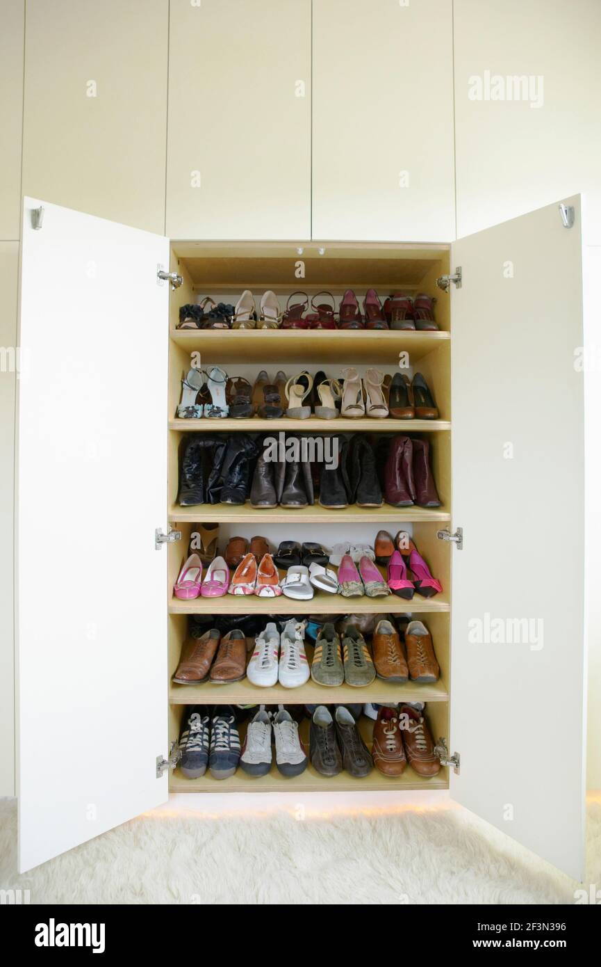 shoe wardrobe with doors on Shoe Rack And Door High Resolution Stock Photography And Images Alamy