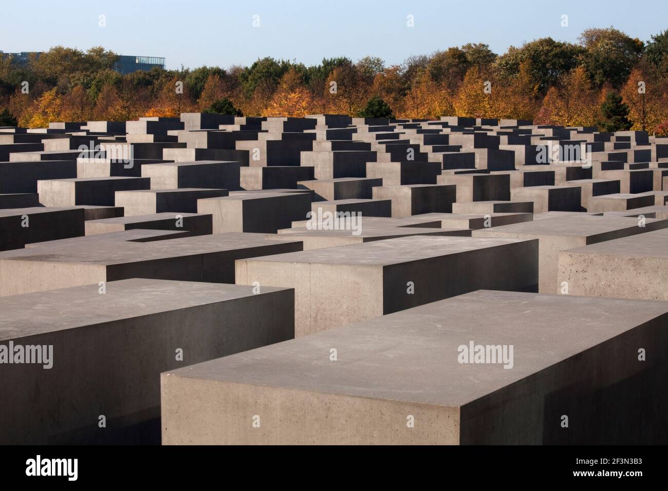 Germany,Berlin,Memorial to the Murdered Jews of Europe Stock Photo