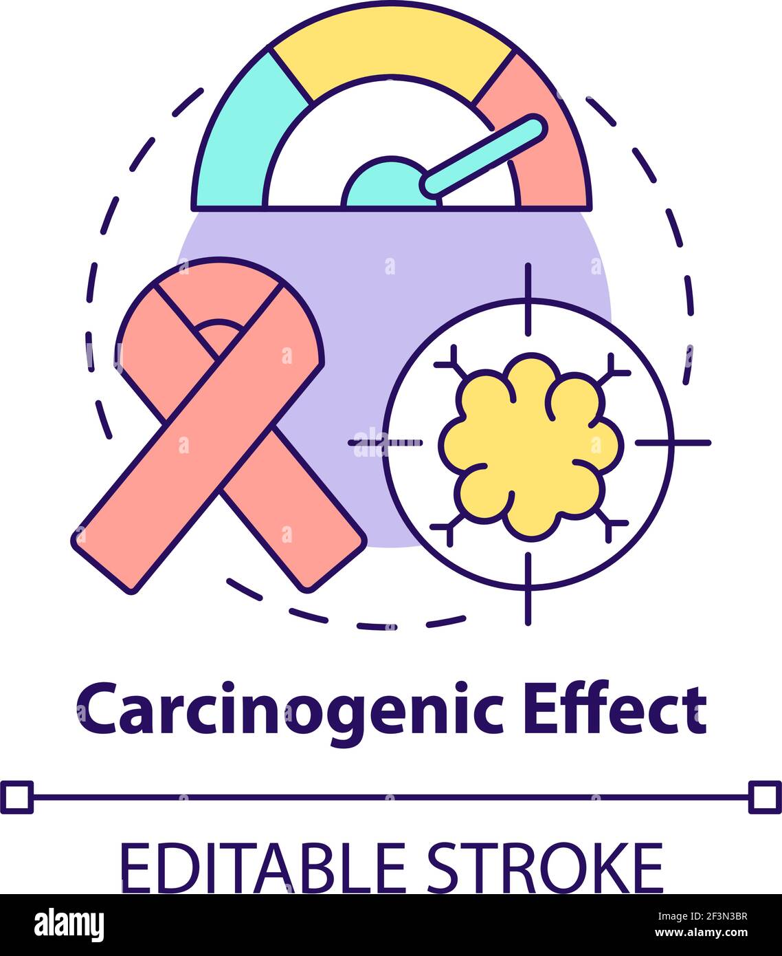Diagnosis effect Stock Vector Images Alamy