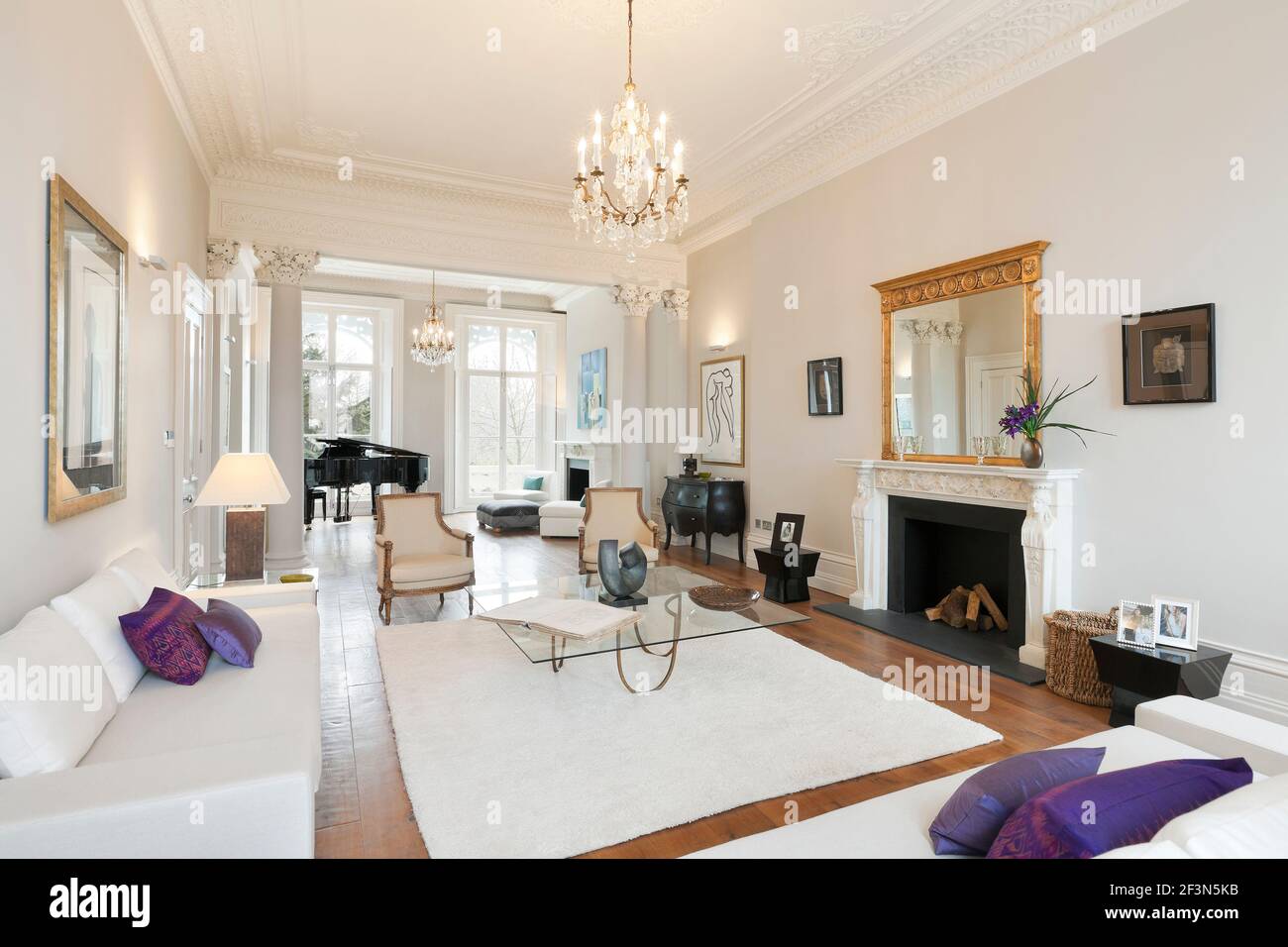 Imposing family home on the edge of Clapham Common, London. Originally ...