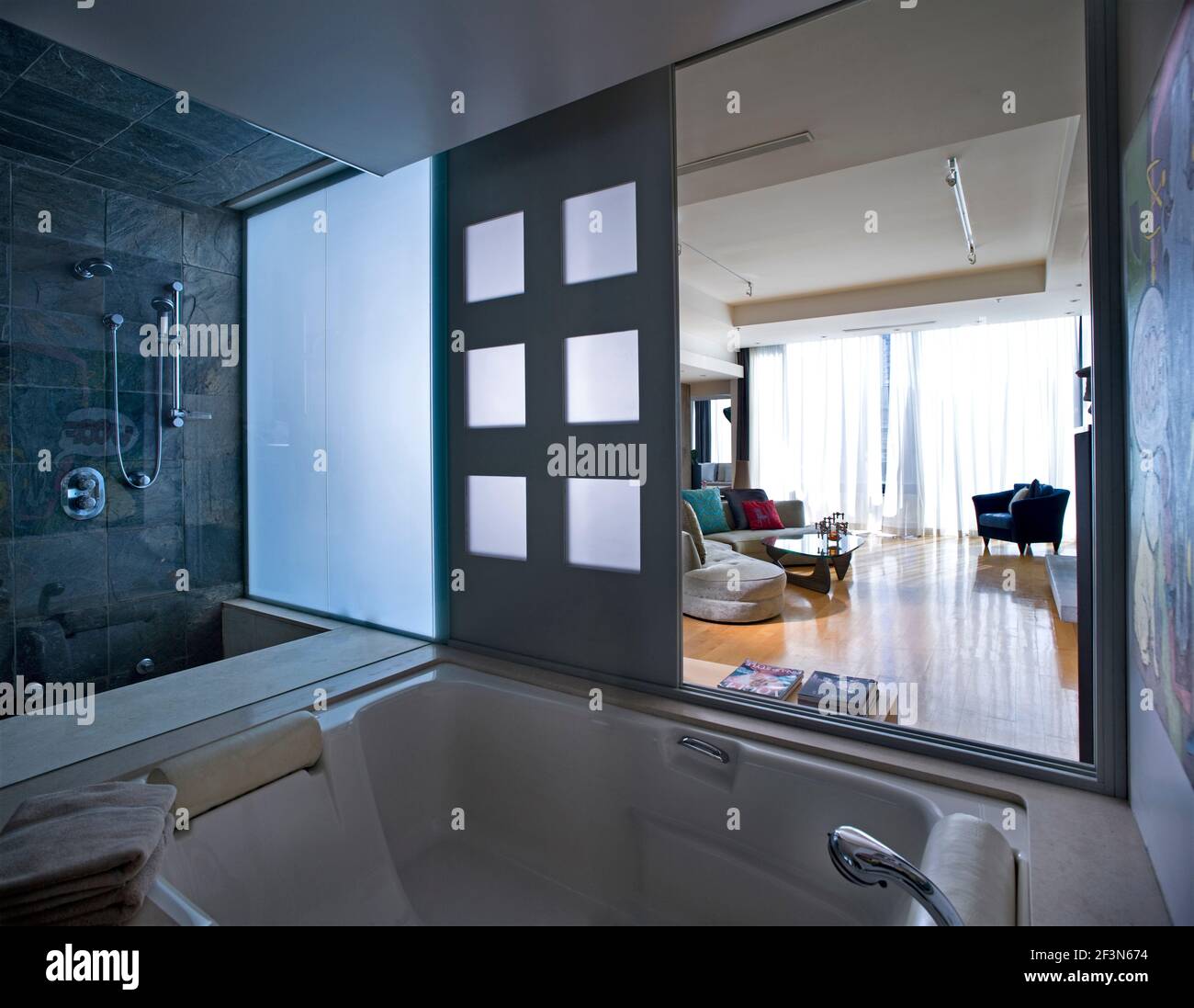Beautiful view of Penthouse Master Bathroom Ideas