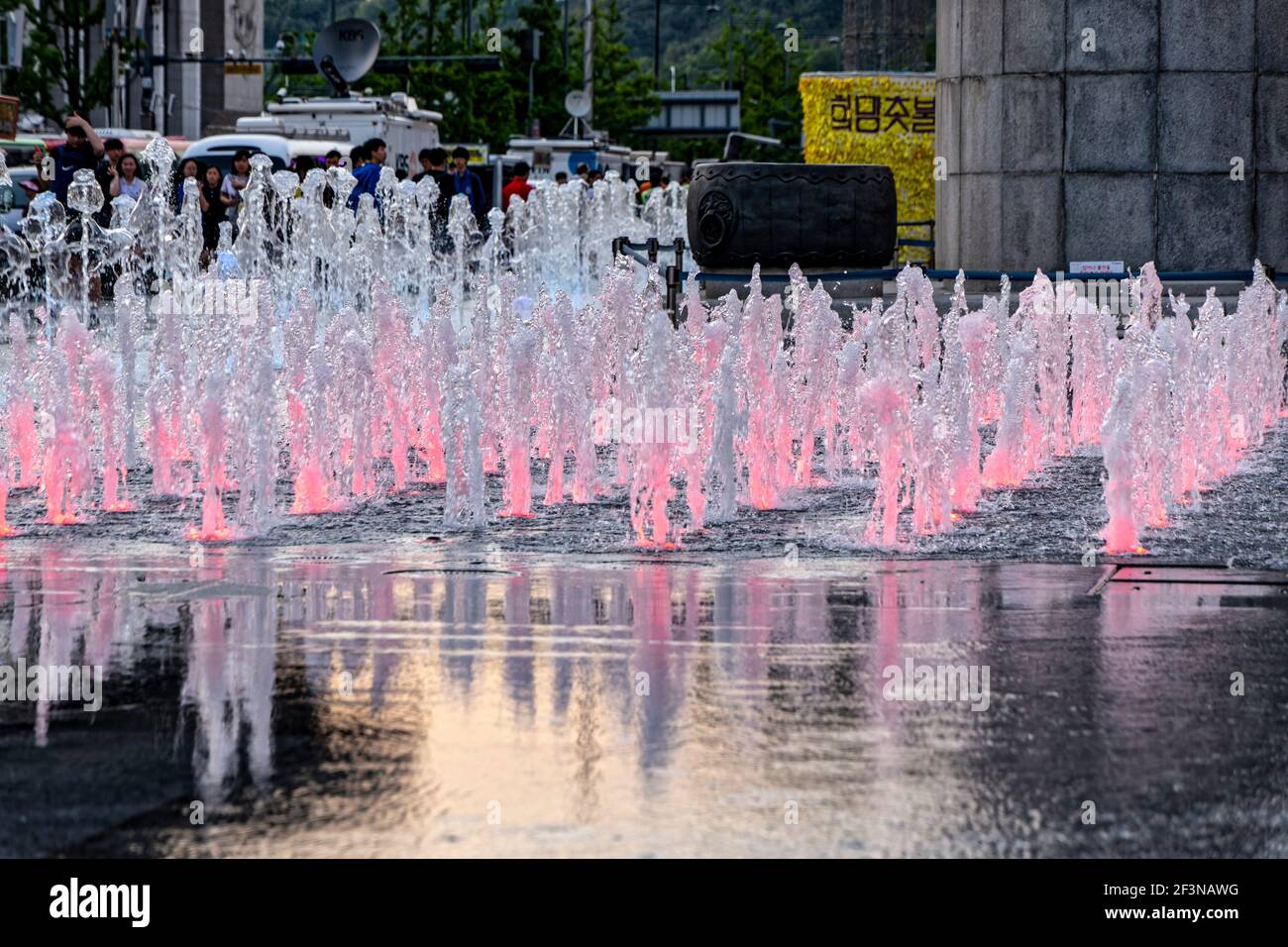Seoul, South Korea. 30th May, 2017. Gwanghwamun Plaza is named the 12.