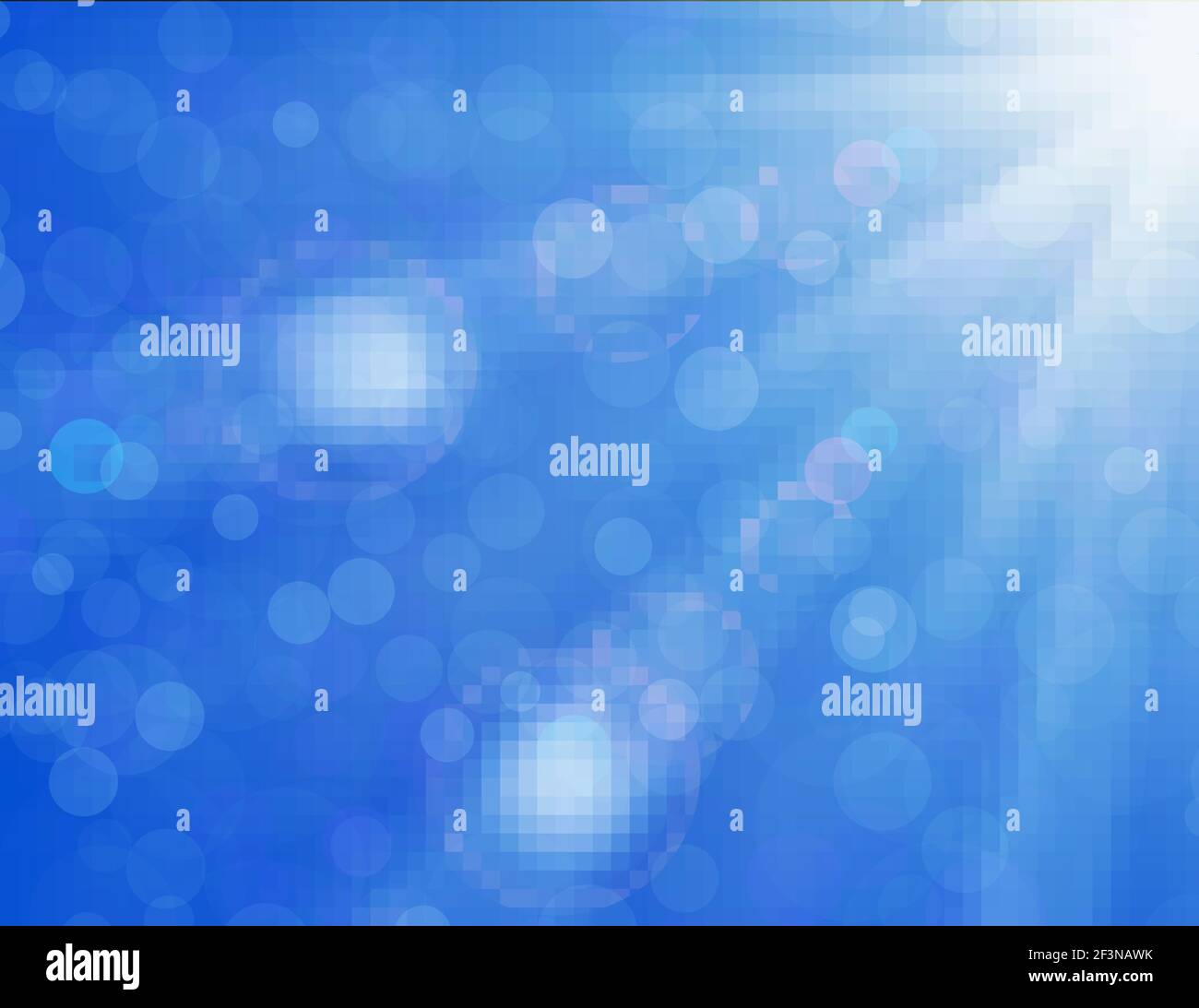 Vector background with shiny sun over a blue sky Stock Vector Image ...