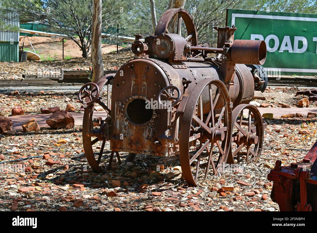 Alice Springs, NT, Australia November 20, 2017 old tools and
