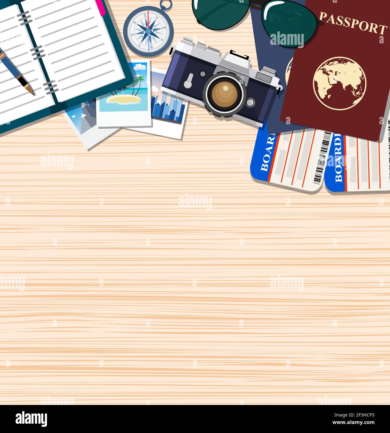 Travel and adventure template Stock Vector Image & Art - Alamy