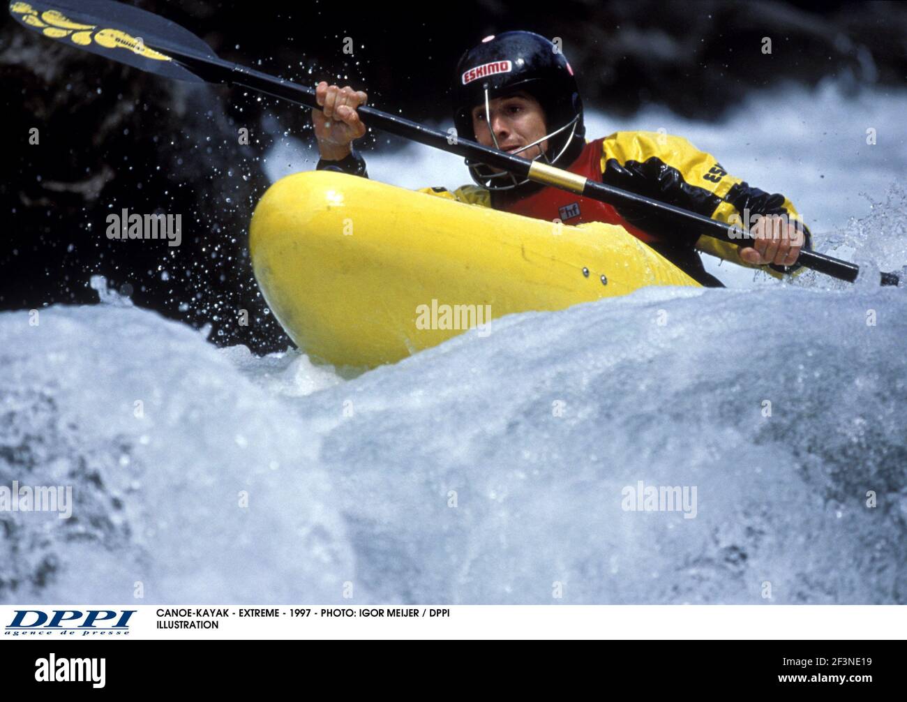 CANOEKAYAK EXTREME 1997 PHOTO IGOR MEIJER / DPPI ILLUSTRATION