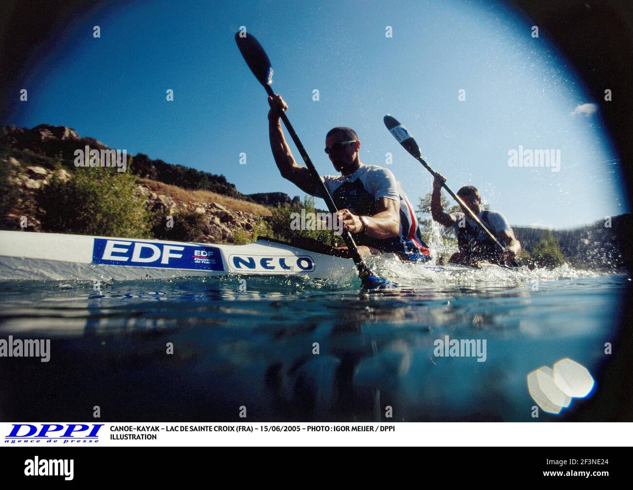 CANOEKAYAK LAC DE SAINTE CROIX (FRA) 15/06/2005 PHOTO IGOR