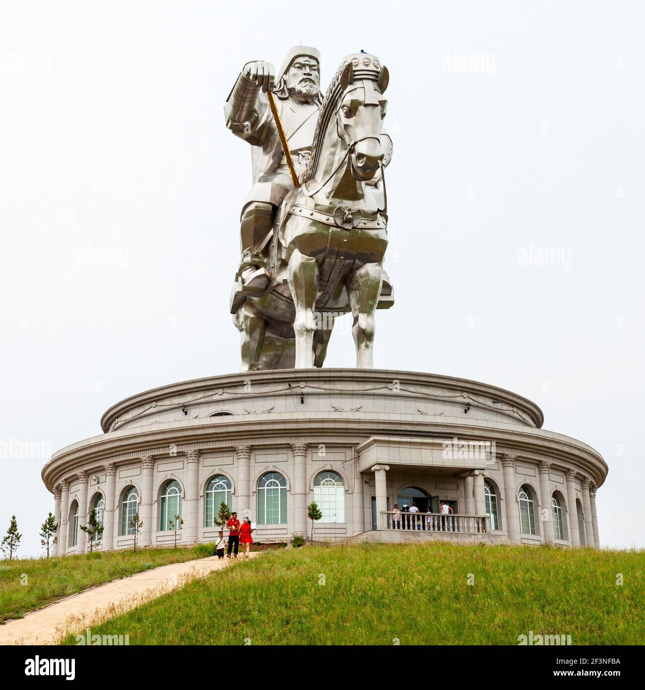 ULAANBAATAR, MONGOLIA JULY 13, 2016 The Genghis Khan Equestrian