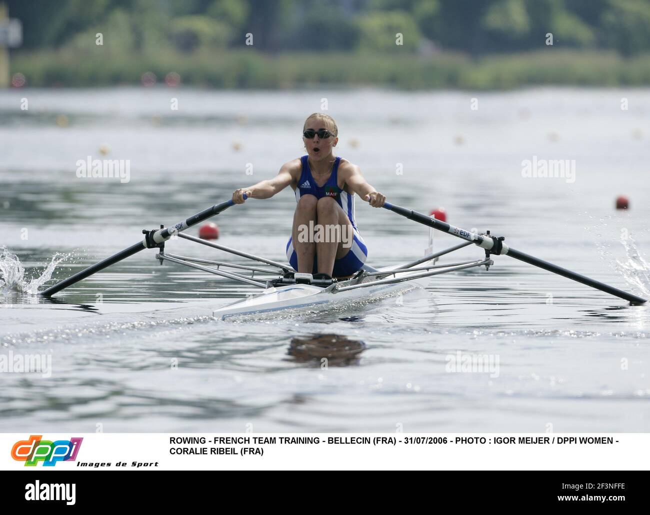 Rowing french team training hi-res stock photography and images - Alamy