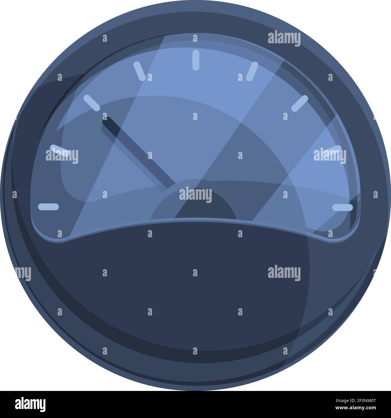 Car gauge icon. Cartoon of Car gauge vector icon for web design